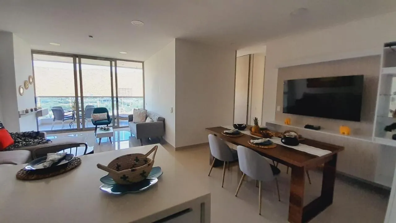 Increible Apartamento Santa Marta Con Vista Espectacular Gaira Colombia